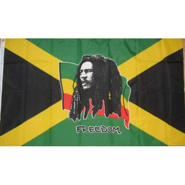 100% Polyester National Country Caribbean 5 x 3 FT Jamaica Flag